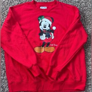 DISNEY MICKEY MOUSE CHRISTMAS SWEATER SMALL